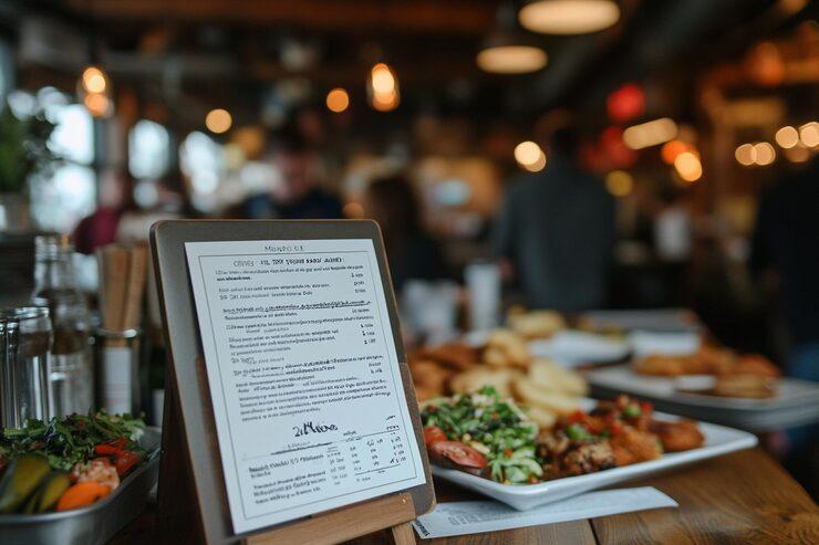 Construção de cardápio personalizado corporativo