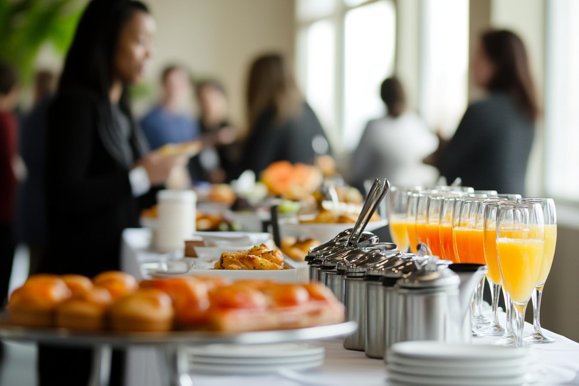 Segurança alimentar em eventos empresariais