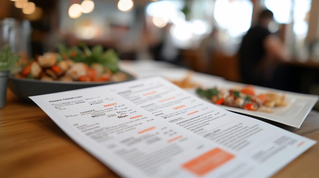 cardápios em formato bowl