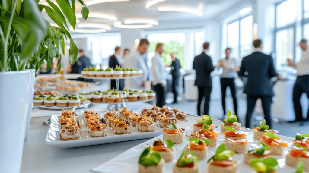 formato gastronômico ideal para cada evento corporativo